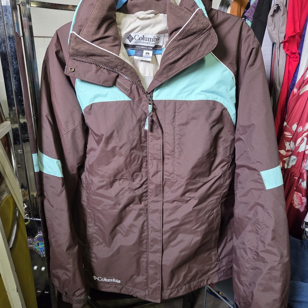 Columbia Chocolate and Mint Jacket